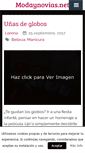 Mobile Screenshot of modaynovias.net